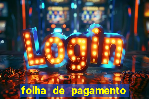 folha de pagamento para preencher word